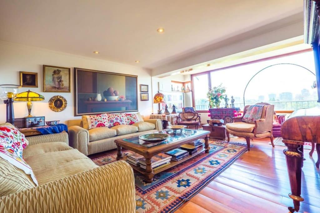 Vitacura Family - Eclectic 3 Bed In Condes Apartamento Santiago